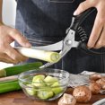 thumbnail image 3 of Tijeras para Aves con Mangos de Plástico - Tijeras Domésticas de Acero Inoxidable y Plástico - Mangos Ergonómicos - Universales y Versátiles - Para Cortar Pollos, Huesos, Carnes, Verduras oso de fresa Electrónica, 3 of 5