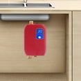 thumbnail image 2 of 3000W Tankless Instant Electric Water Heater – Compact Under Sink Point‑of‑Use Hot Water Heater with Digital Display & Multi‑Safety Protections – Wall‑Mounted for Kitchen, Bathroom, RV & Sink, 2 of 15