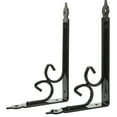 thumbnail image 1 of 2Pcs Wall Shelf Fixed Brackets Heavy Duty Shelf Brackets Multi-use Shelf Brackets Wall Planter Hooks, 1 of 8