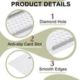 thumbnail image 3 of Uxcell 5.9 x 2"Door Air Vent Cover Grille Ventilation Cover with Screw Silver, 3 of 7