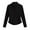 Black, variant on Zip Front Jacket for Women Casual Lightweight Cardigan Zip Up Sweater Tops Long Sleeve Comfy Sweatshirts for Women