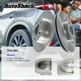 thumbnail image 3 of AutoShack Front & Rear Brake Rotors for Nissan, Rogue 2008-2013 Rogue Select 2014-2015, AWD FWD L4 2.5L, 3 of 5