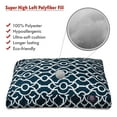 thumbnail image 2 of Majestic Pet | Athens Rectangle Pet Bed For Dogs, Removable Cover, Navy, Medium, 2 of 5