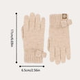 thumbnail image 3 of Women Gloves Winter Kids Thermal Insulated Warm Mittens for Boys Girls Cold Weather Windproof Touchscreen Finger Outdoor Activities, 3 of 9