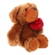 thumbnail image 5 of KAKOWELY Lindo oso de peluche con rosa, muñecos de oso navideños para novia, mamá, amante en el día de San Valentín, animal de peluche suave para cumpleaños romántico, 5 of 5