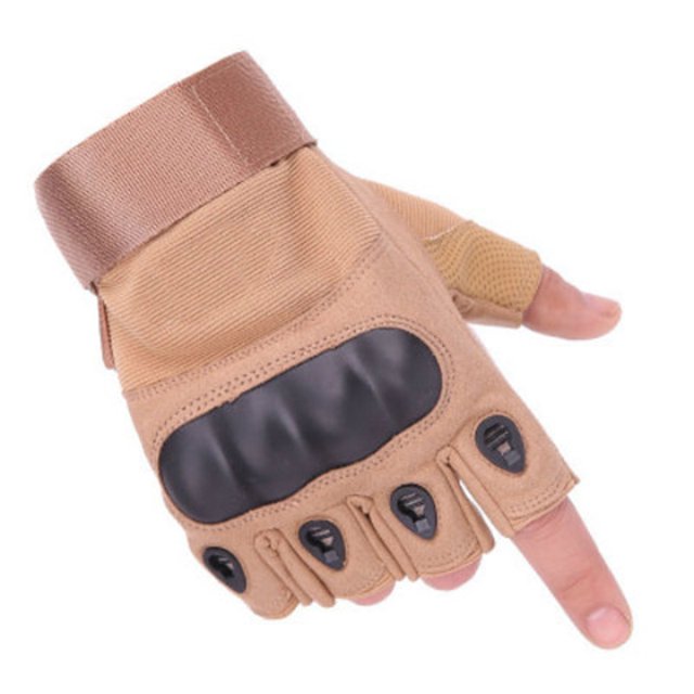 Guantes tácticos para hombres y mujeres, ciclismo de medio dedo, fitness, dedos faltantes, fuerzas especiales, recuerda escalar montañas, al aire libre, antideslizantes, resistentes al desgaste
