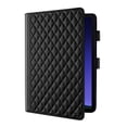 thumbnail image 2 of for Samsung Galaxy Tab S10 FE Plus 13.1 Inch Case, Rhombus Pattern Multiple Viewing Angles Stand Slim Folio Cover (Black), 2 of 6
