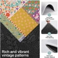 thumbnail image 3 of Pioneer Flower Floral Print Pattern Kitchen Rugs Sets Of 3,Kitchen Runner Rugs Non Skid Washable,Decorative Kitchen Floor Mats for Kitchen,Sink,Laundry,17"x30"+ 17"x47" + 17"x59", 3 of 6