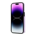 thumbnail image 2 of Nalacover for iPhone 13 Pro Ring Holder Wallet Case with Kickstand Magnetic Clasp, Credit Card Slots Holder Premium PU Leather Purse Cover, TPU Bumper Shockproof Anti-Scratches Case,Purple, 2 of 17