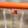 thumbnail image 4 of Sport Iron Chain Basketball Net Outdoor 12 Loops Standard Heavy Duty Basketball Goal Replacement Net,Silver, 4 of 5