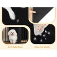 thumbnail image 5 of Hzuaneri Dog Crate Furniture for 2 Dogs, 63" Large Dog Kennel with Divider and Cushion for Medium Large Dogs, Double Dog Crate Furniture TV Stand, Black, 5 of 8