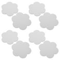 thumbnail image 1 of WRITWAA 8Pcs Multi Purpose White Oil Paint Boards with Rounded Edges for Artists, 1 of 6