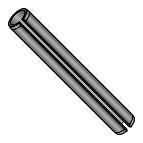 M4.5X60 Metric Pin Slotted Plain ISO 8752, Thermal Black (Pack Qty 2,000) BC-MI4.560PS