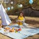 thumbnail image 4 of Manta de picnic deportiva, manta de camping 150 x 200 cm, extra grande impermeable. ER, 4 of 5