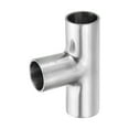 thumbnail image 4 of Unique Bargains T Joint Duct Splitter, 3/4 Inch 3 Way Duct Welding Connector T Shape Metal Exhaust Pipe Splitter Fitting Round, 4 of 6