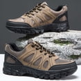thumbnail image 4 of Chaussures de Randonnée pour Hommes, Bottes de Travail à Lacets avec - Semelle Extérieure en Caoutchouc, Espadrilles Décontractées d'Extérieur Grande Taille, 4 of 9