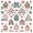 Beige Nordic Christmas House, variant on Yayeee Kids Hooded Towels Toddler Soft Absorbent Beach Bathing Wrap 50" x 23.5", White Nordic Christmas House