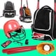 thumbnail image 2 of Béisbol Equipo Softbol Mochila Mochila Adultos Competición Entrenamiento Profesional para Hombres Y Mujeres (Negro), 2 of 9