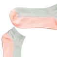 thumbnail image 3 of Women's Soft & Stretchy Sizes 9 to 11 - Fit Ankle Socks: Purple-1 pair, 3 of 5