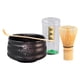 thumbnail image 2 of batidor de matcha,Juego de té japonés Matcha Cucharadas de batidor Matcha,Juego de inicio de Matcha tradicional Chasen Chashaku,Kit de ceremonia Matcha hecho a mano para el té, 2 of 9