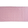thumbnail image 3 of DII 14x108" Modern Cotton Fabric Lattice Table Runner in Rose Pink, 3 of 3
