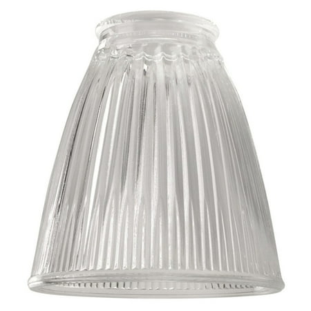 - Craftmade 2.25 in. Cone Shaped Glass Fan Shade