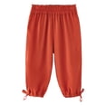 thumbnail image 3 of LYHaoo Lightweight Kids Long Pants For Boys And Girls Air Conditioning Sun Loose Fit Casual Trousers Boys Pants(Orange), 3 of 7