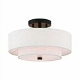 thumbnail image 2 of Livex Lighting Fixation pour Plafond 51083-92, Bronze Anglais, 2 of 4