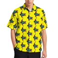 thumbnail image 3 of Blusas hawaianas con estampado 3D de tortugas marinas, camisas de playa con estampado 3D de estrellas de mar y animales para hombre, ropa de vacaciones, camisetas Y2k para hombre, 3 of 5