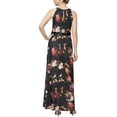thumbnail image 2 of SLNY Womens Maxi Floral Halter Dress, 2 of 2