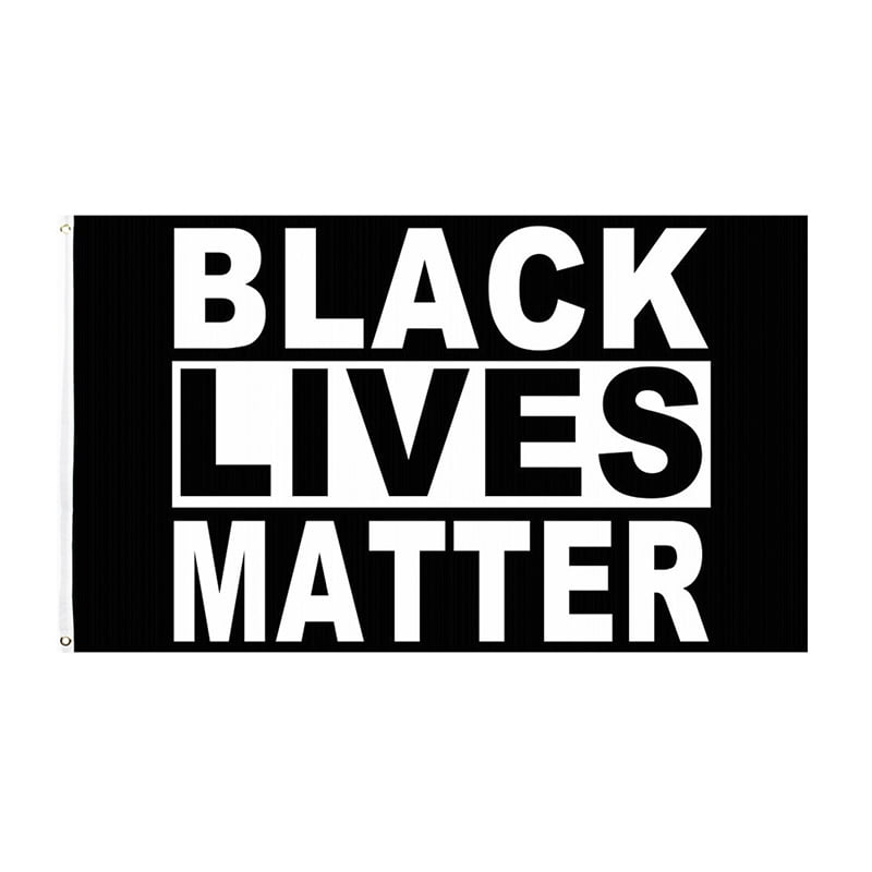 BLM Stop The Violence Flags 90 x 150 cm Moderate-Outdoor Both Sides 100D Thick Polyester Parade Black Pride and Unity Banner Black Lives Matter Flag 3x5 Ft
