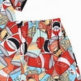 thumbnail image 6 of CAICJ98 Boys Summer Outfits Short Sleeve Hawaiian Shirt and Shorts Vacation Set for Kids Toddler Summer Clothes Set (Red,7-9 Years), 6 of 7