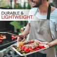 thumbnail image 5 of VeZee Disposable Small Broiler Aluminum Pans for Baking & BBQ - Convenient for Easy Cleanup and Delicious Grilling - Perfect for Home and Commercial Use - 50 Counts, 5 of 5