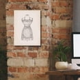 thumbnail image 5 of Epic Graffiti "Antique Dress Form II" by Ethan Harper, Canvas Wall Art, 12"x16", 5 of 8
