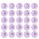 thumbnail image 2 of Botones de resina color caramelo 4 agujeros decoración hecha a mano para niños para manualidades de costura DIY 100 Piezas kenally HA7573-10B, 2 of 6