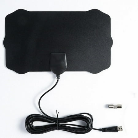 Indoor Hdmi Antenna 50 Mile Long Range TV Antenna Freeview Local Channels Indoor HDTV Digital Clear Television HDMI Antenna for 4K VHF UHF with Ampliflier Signal Booster Strongest Reception 13ft Coax Cable ()