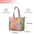 thumbnail image 4 of Pioneer Flower Floral Print Pattern Travel Tote Bags for Women Carry On,Large Weekender Bags for Women Travel,Multi Functional Duffle Bag for Work,Shopping,Sports, 4 of 5