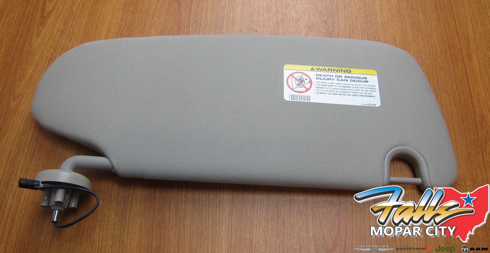 2013 2019 Dodge Ram 15005500 Passenger Side Taupe Sun Visor Mopar