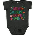 thumbnail image 3 of Inktastic Mimi and Papa Love Me Girls Baby Bodysuit, 3 of 5