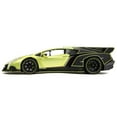 thumbnail image 2 of Lamborghini Veneno Lime Green Metallic and Matt Black "Pink Slips" Series 1/24 Diecast Model Car by Jada, 2 of 5