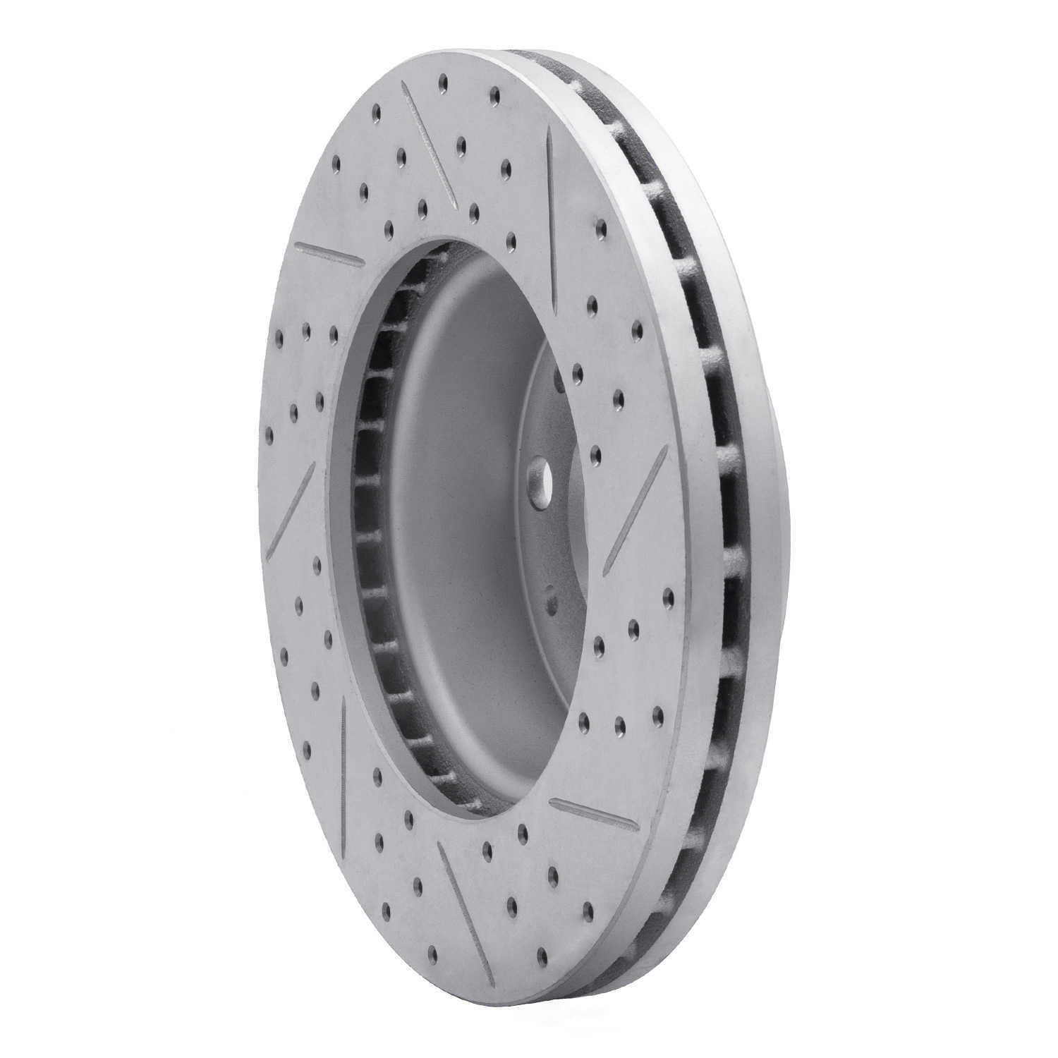Dynamic Friction Company 830-40114L DFC Geoperformance Rotor - Drilled and Slotted