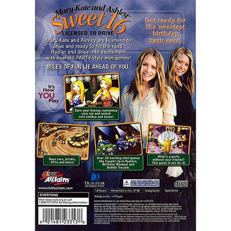 Mary kate and ashley sweet sales 16 ps2