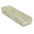 thumbnail image 3 of Global Industrial 184842BG Plastic Nesting Storage Shelf Bin - 6.625 x 23.625 x 4 in. - Beige, 3 of 4