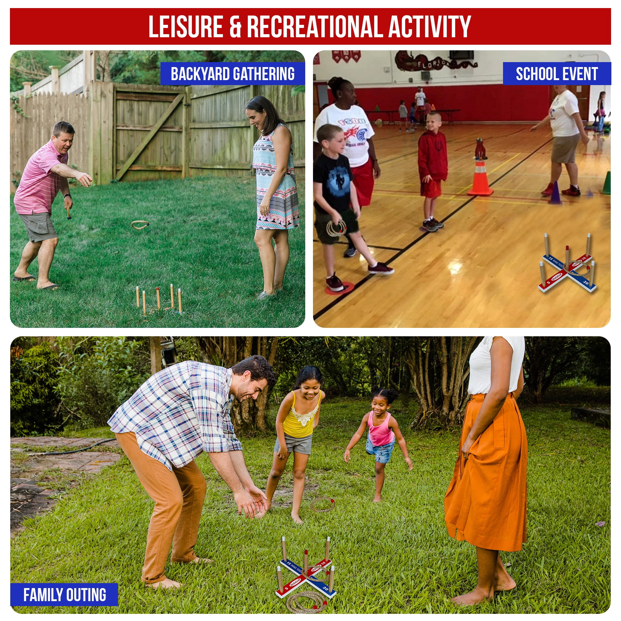 Bolaball: Ring Toss Outdoor Game