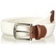 thumbnail image 1 of Cinturón elástico tejido Perry Ellis White Small 30-32 para hombre, 1 of 3