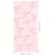 thumbnail image 6 of Nohellest Pink Bow Bathroom Towel,Absorbent Soft Decorative Embroidery Cotton Bath Hand Towels Bath Decor for Kitchen Bathroom Home, 6 of 6