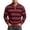 Wine, variant on fnnxeal Mens Polo Shirts, Collared Long Sleeve Striped Casual Waffle Fall Winter Dark Blue Polo Shirts for Men Size 2XL