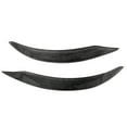 thumbnail image 4 of Ikon Motorsports Compatible with 13-16 Benz CLA W117 AMG Sport Pie Front Bumper Lip Winglets Carbon Fiber CF, 4 of 5