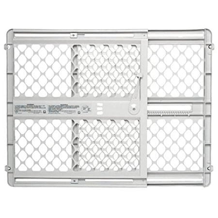 Toddleroo by North States Supergate Classic Baby Gate, 26''-42'', Gray