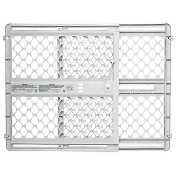 Toddleroo by North States Supergate Classic Baby Gate, 26''-42'', Gray